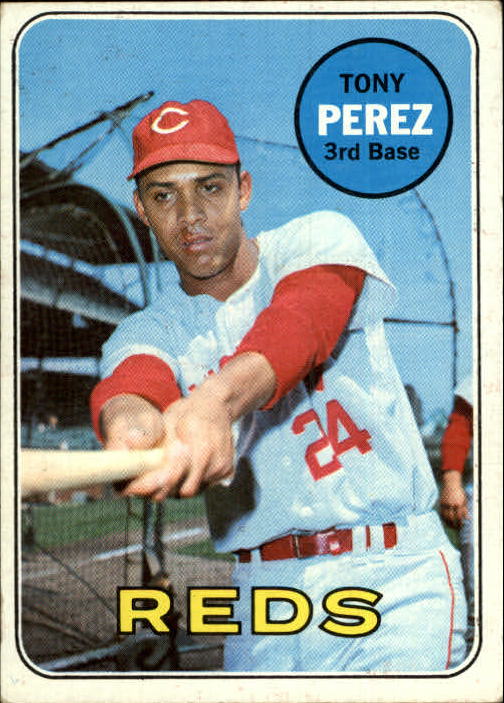 1969 Topps #295 Tony Perez