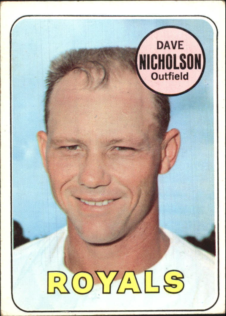 1969 Topps #298 Dave Nicholson