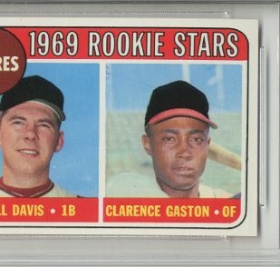 1969 Topps #304 Rookie Stars/Bill Davis/Clarence Gaston RC