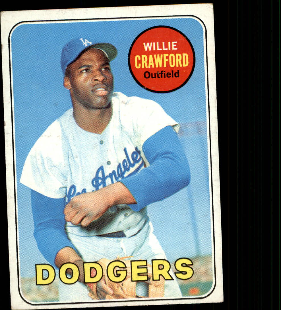 1969 Topps #327 Willie Crawford