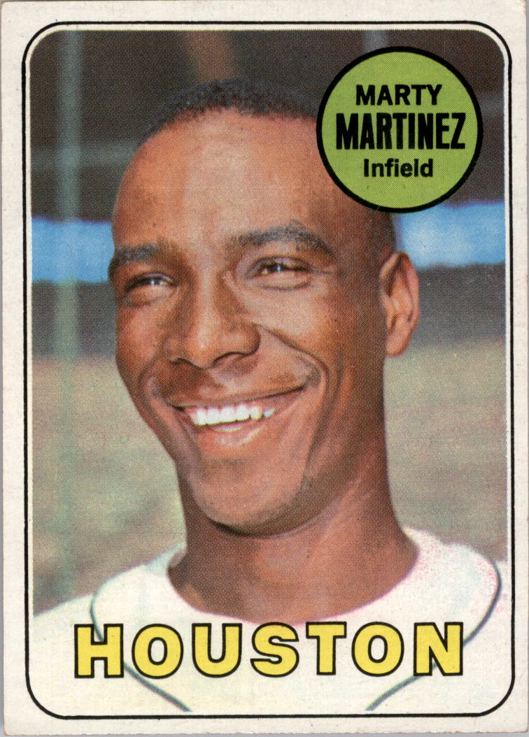 1969 Topps #337 Marty Martinez RC