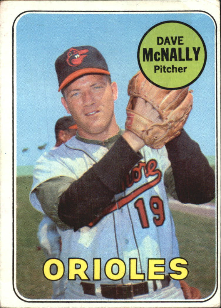 1969 Topps #340 Dave McNally