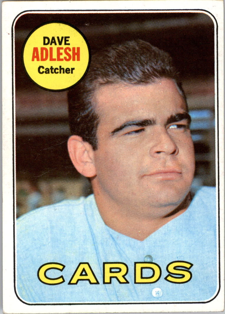 1969 Topps #341 Dave Adlesh