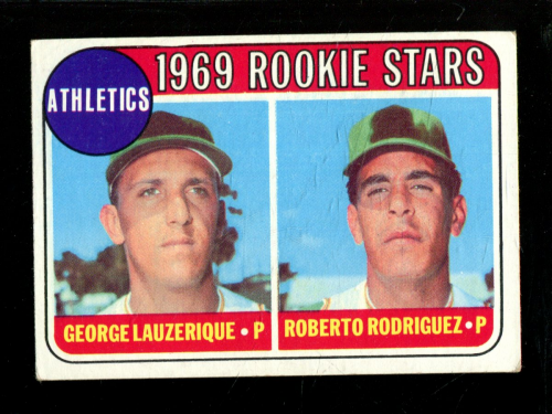 1969 Topps #358 Rookie Stars/George Lauzerique RC/Roberto Rodriquez