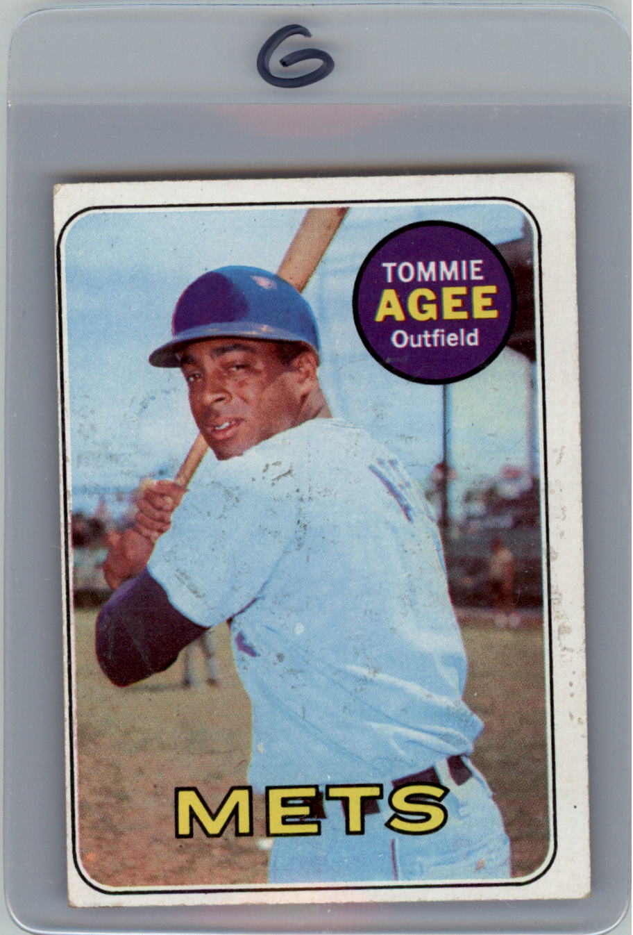 1969 Topps #364 Tommie Agee