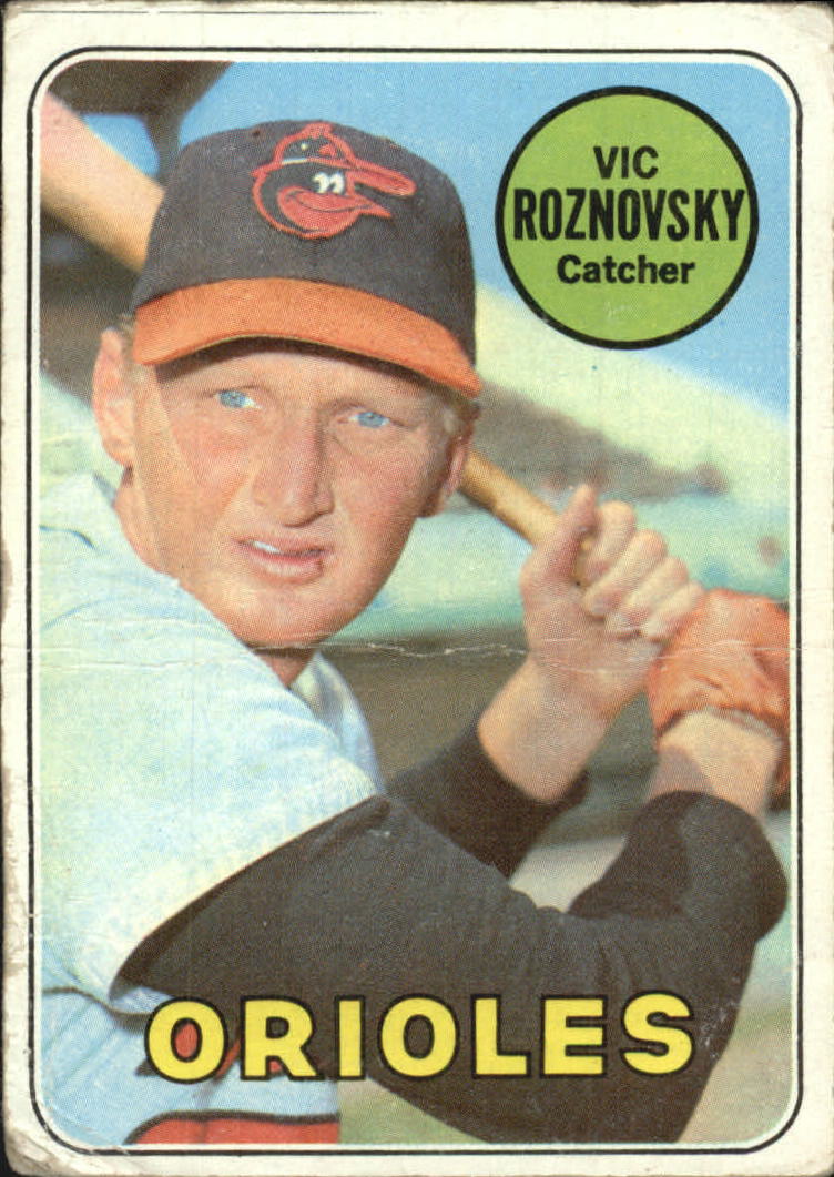 1969 Topps #368 Vic Roznovsky