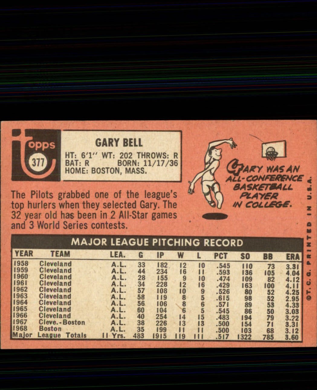 1969 TOPPS BASEBALL ASSORTED SINGLES U-PICK #377-512 - Picture 3 of 501