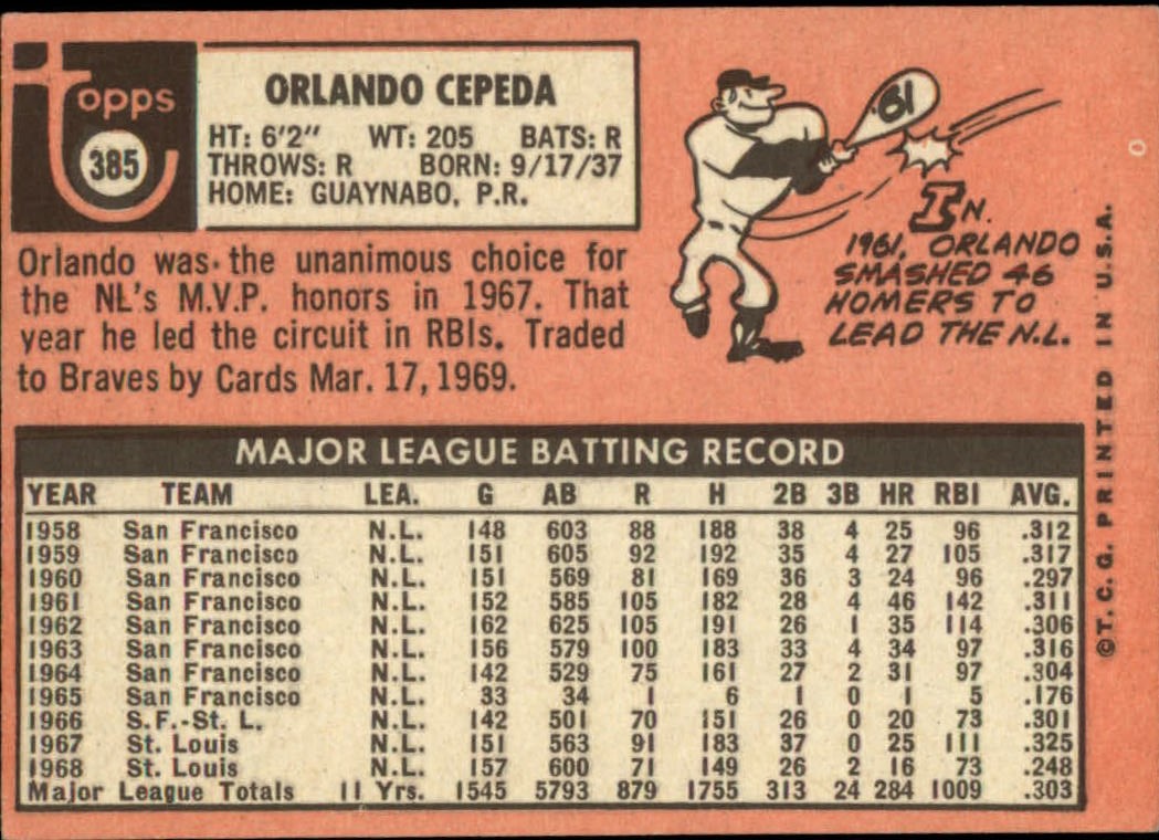 1969 TOPPS BASEBALL ASSORTED SINGLES U-PICK #377-512 - Picture 39 of 501