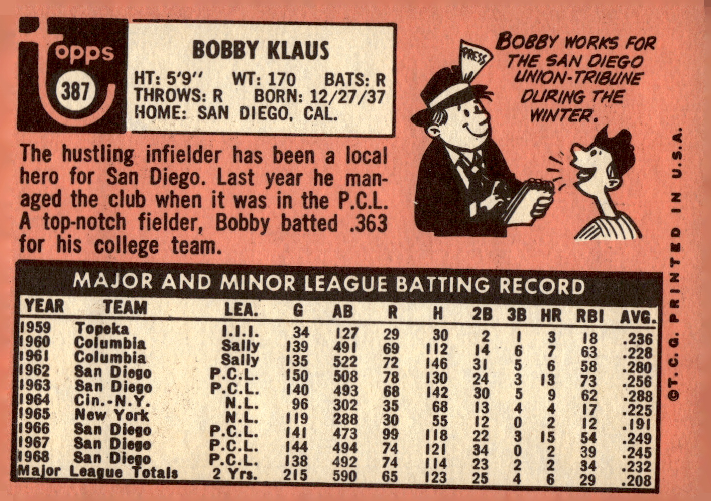 1969 TOPPS BASEBALL ASSORTED SINGLES U-PICK #377-512 - Picture 51 of 501