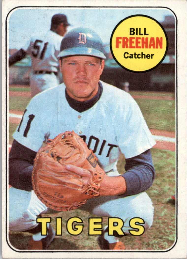 1964 Topps #407 Bill Freehan Detroit Tigers Baseball Card EX