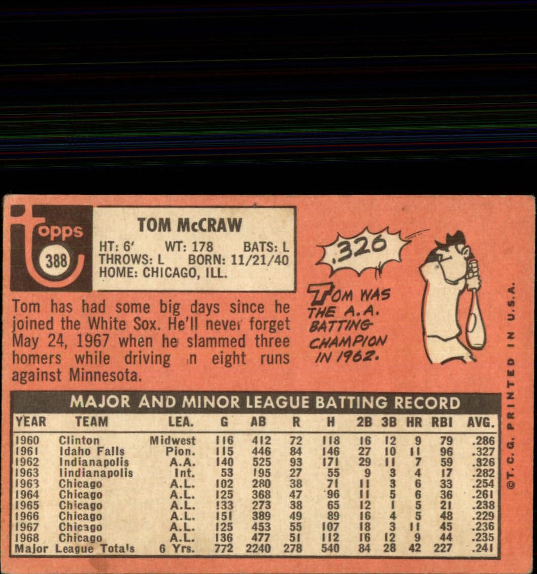 1969 TOPPS BASEBALL ASSORTED SINGLES U-PICK #377-512 - Picture 67 of 501