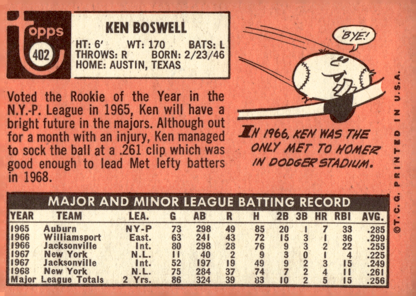 1969 TOPPS BASEBALL ASSORTED SINGLES U-PICK #377-512 - Picture 111 of 501