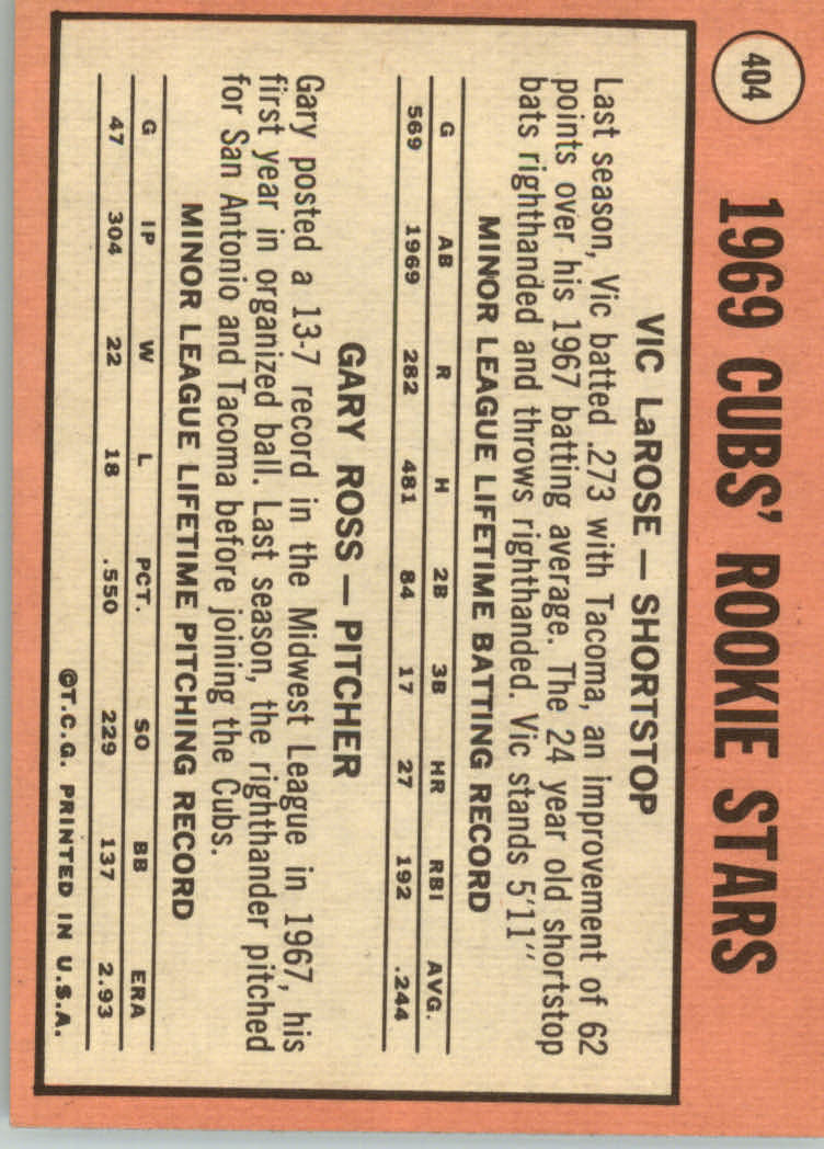 1969 TOPPS BASEBALL ASSORTED SINGLES U-PICK #377-512 - Picture 123 of 501