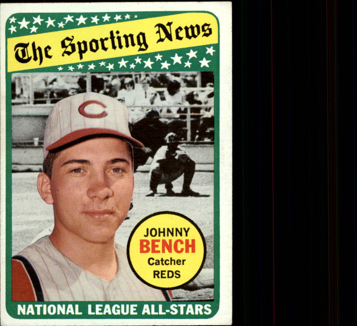 1969 Topps #430 Johnny Bench AS