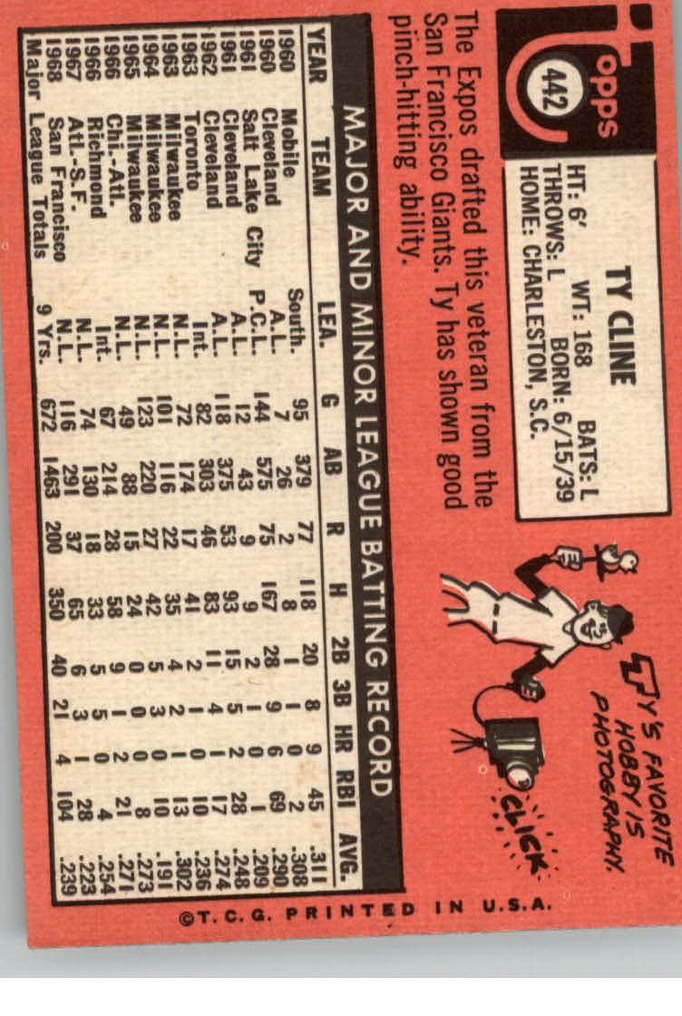1969 TOPPS BASEBALL ASSORTED SINGLES U-PICK #377-512 - Picture 245 of 501