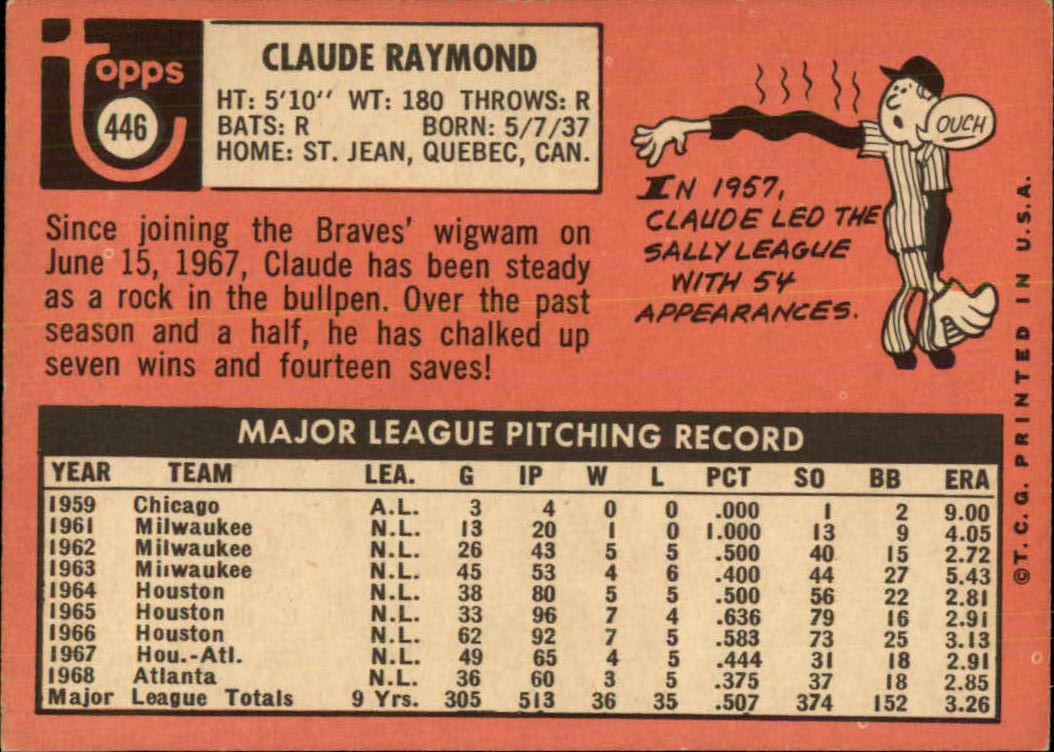 1969 TOPPS BASEBALL ASSORTED SINGLES U-PICK #377-512 - Picture 259 of 501