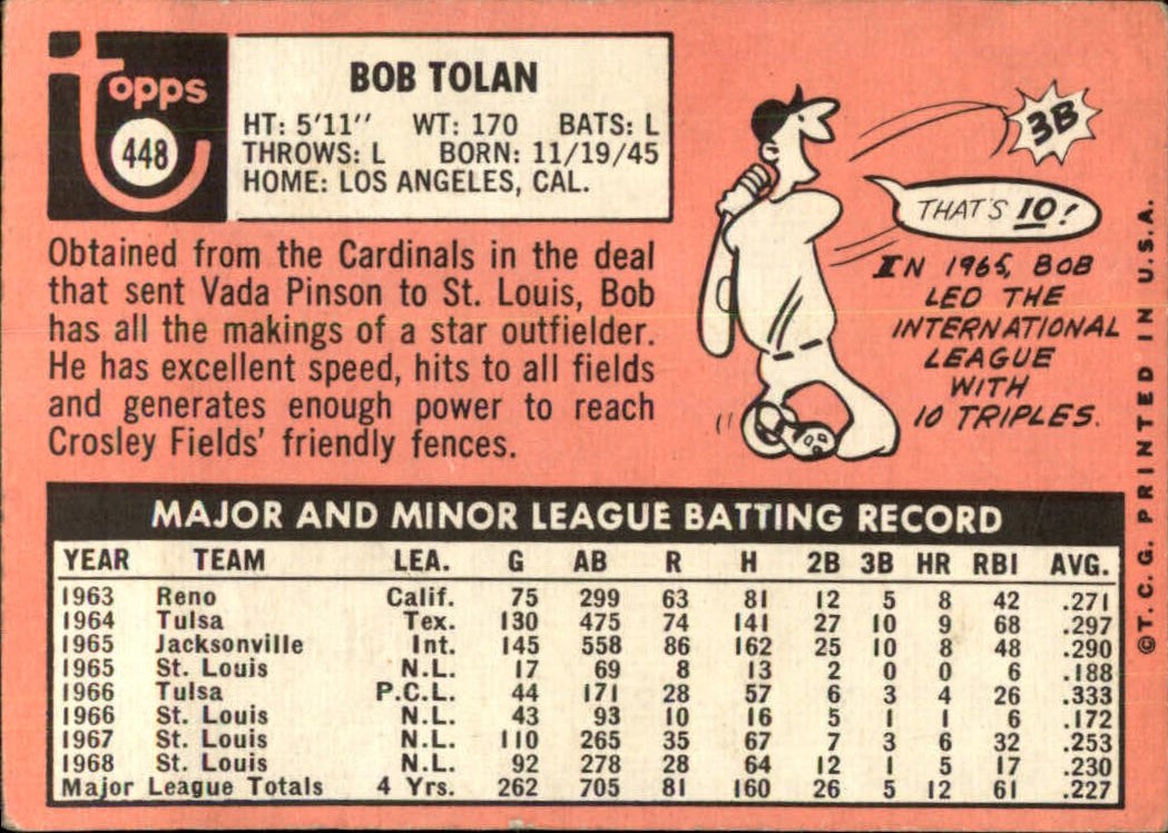 1969 TOPPS BASEBALL ASSORTED SINGLES U-PICK #377-512 - Picture 269 of 501