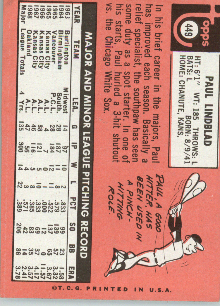 1969 TOPPS BASEBALL ASSORTED SINGLES U-PICK #377-512 - Picture 273 of 501