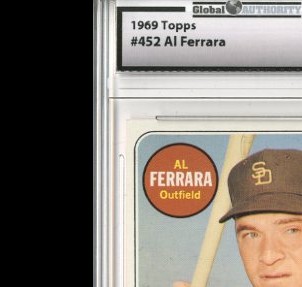 1969 Topps #452A Al Ferrara