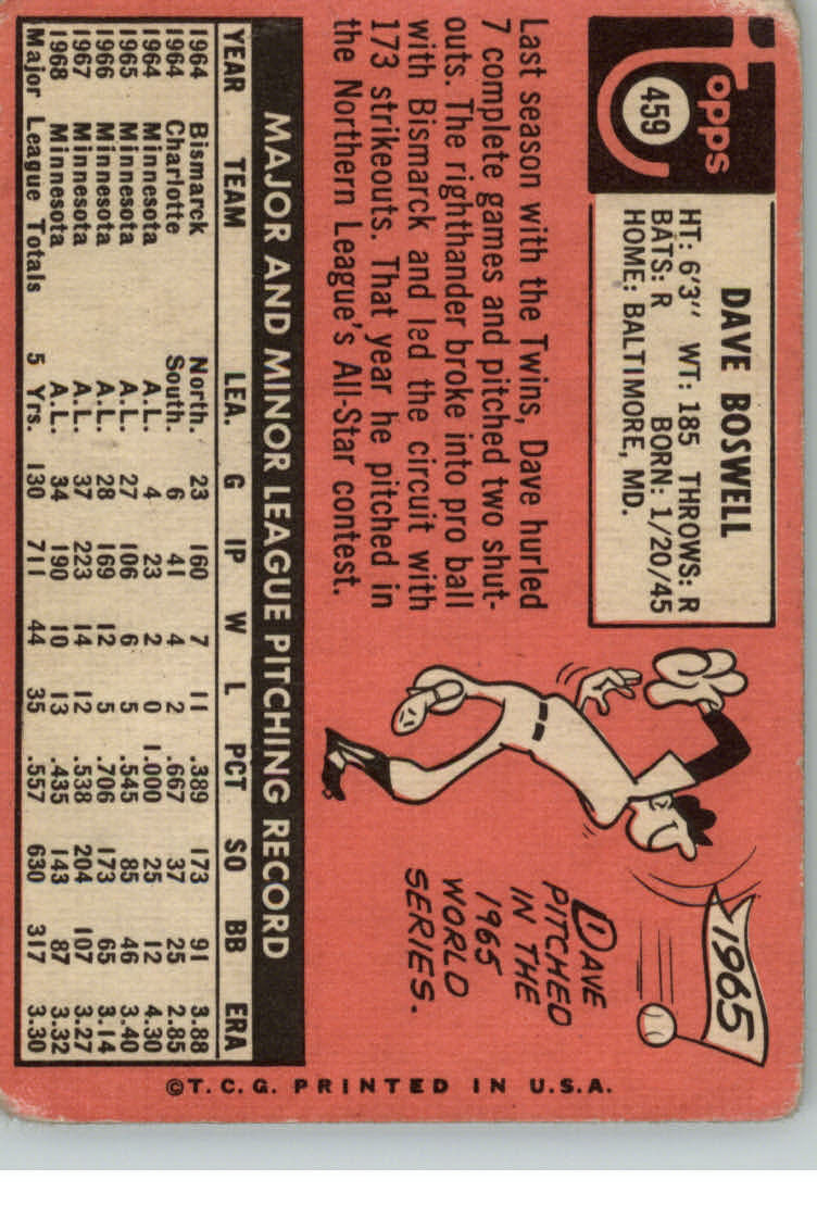 1969 TOPPS BASEBALL ASSORTED SINGLES U-PICK #377-512 - Picture 311 of 501