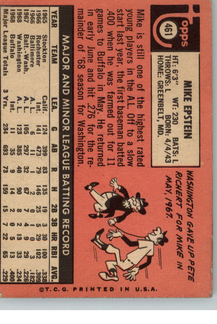 1969 TOPPS BASEBALL ASSORTED SINGLES U-PICK #377-512 - Picture 315 of 501