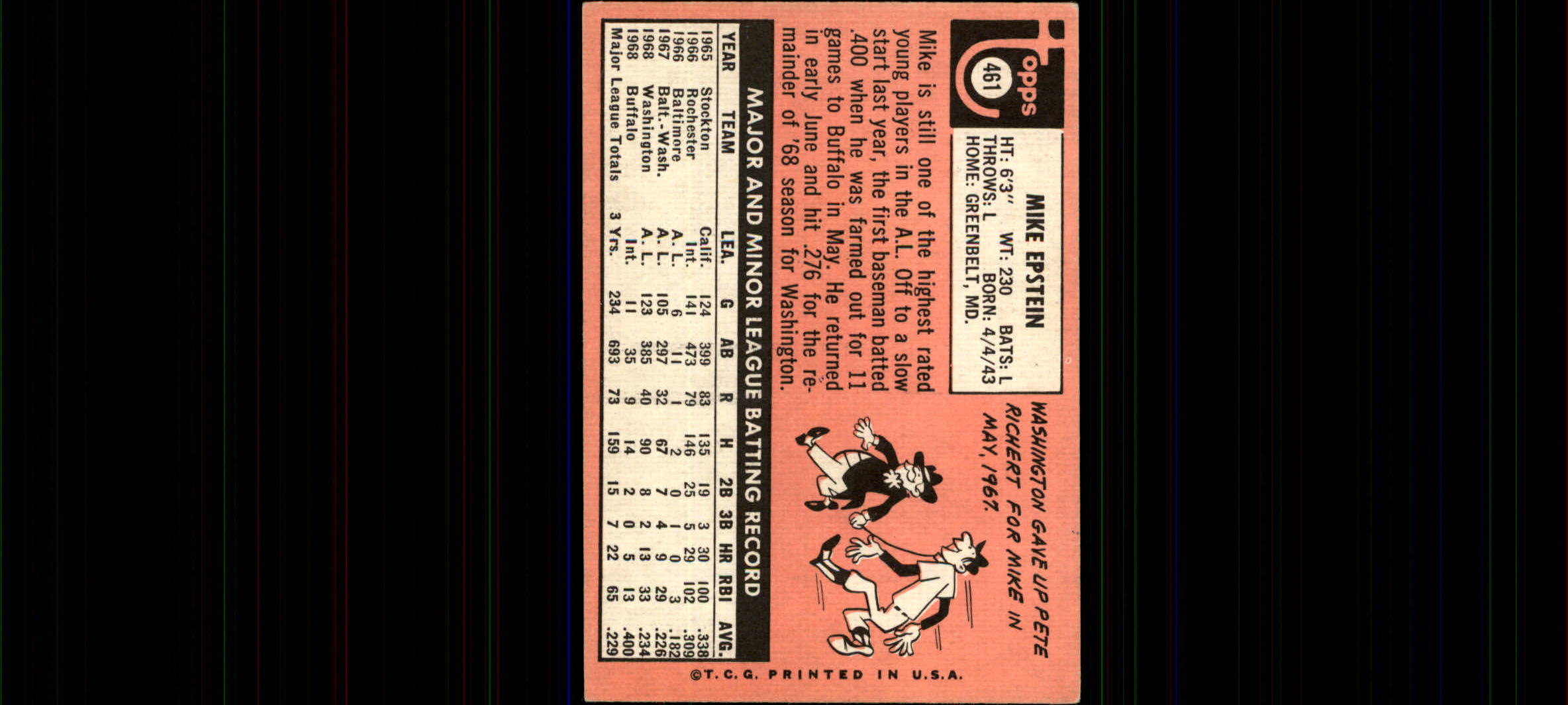1969 TOPPS BASEBALL ASSORTED SINGLES U-PICK #377-512 - Picture 317 of 501