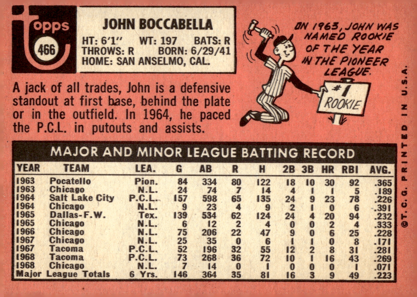 1969 TOPPS BASEBALL ASSORTED SINGLES U-PICK #377-512 - Picture 331 of 501