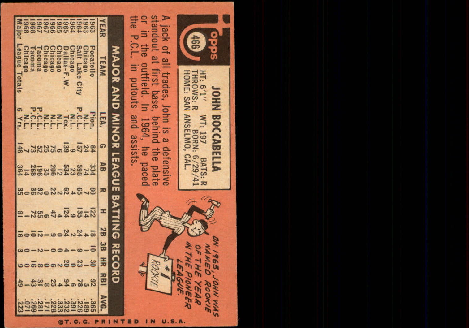 1969 TOPPS BASEBALL ASSORTED SINGLES U-PICK #377-512 - Picture 333 of 501