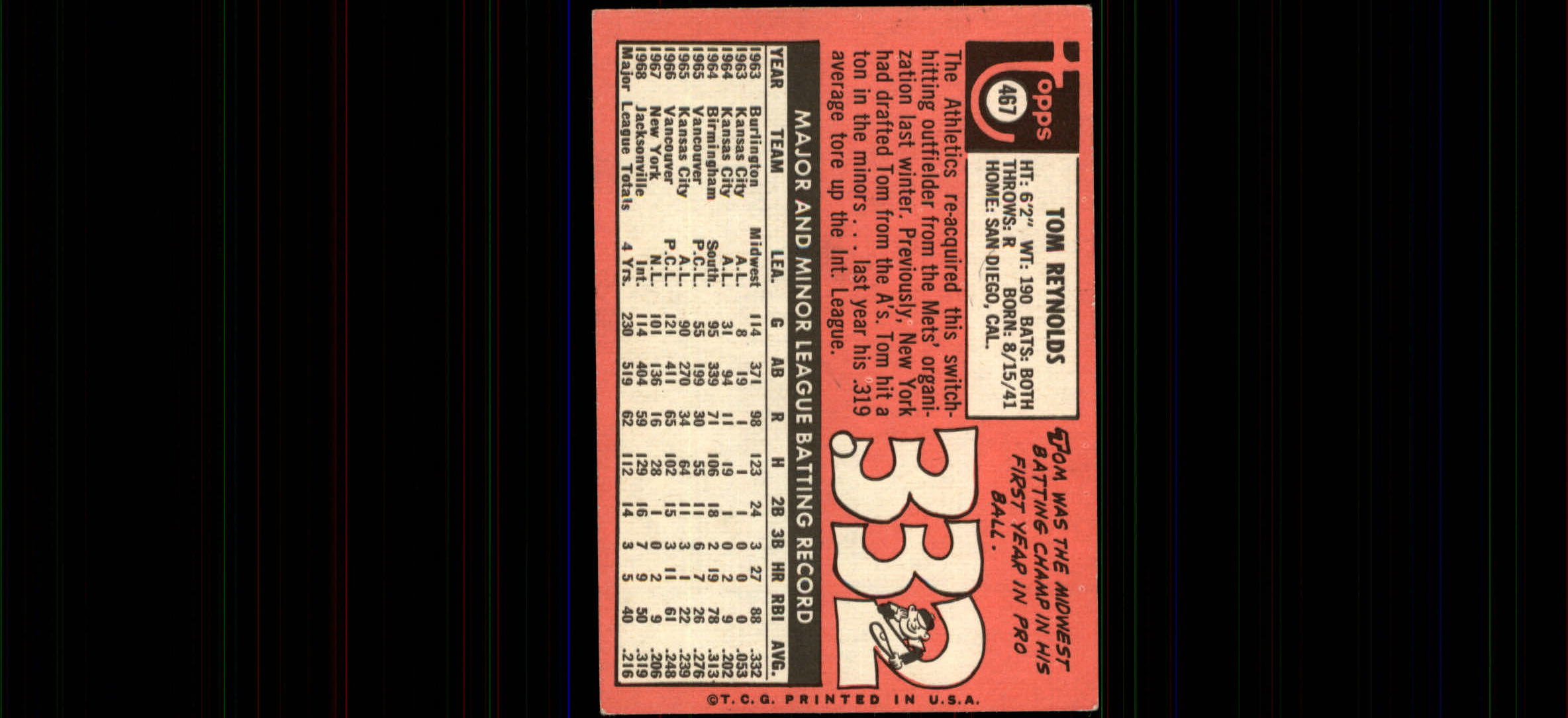 1969 TOPPS BASEBALL ASSORTED SINGLES U-PICK #377-512 - Picture 337 of 501