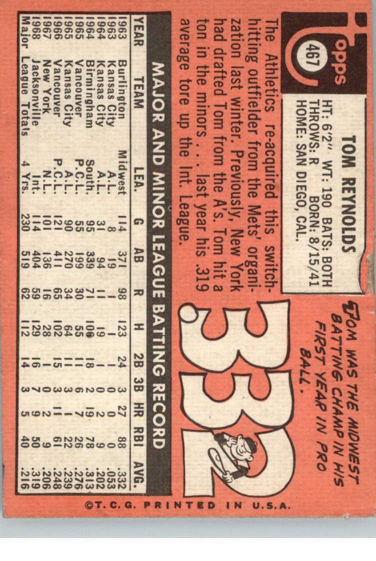 1969 TOPPS BASEBALL ASSORTED SINGLES U-PICK #377-512 - Picture 339 of 501