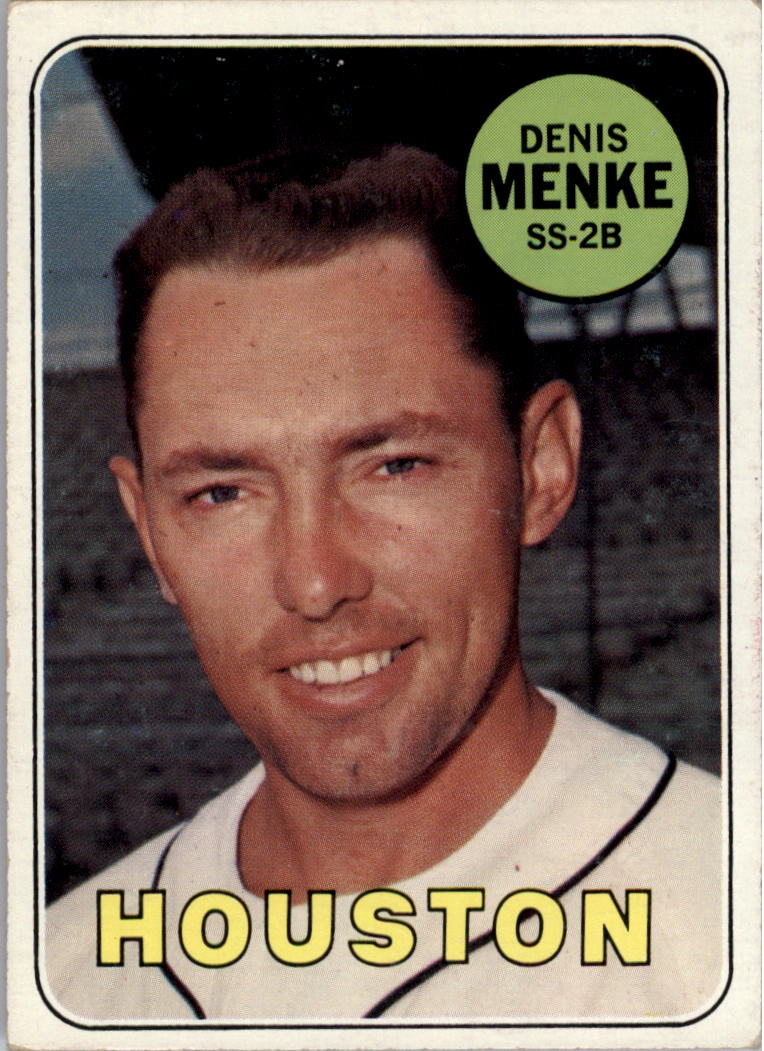 1969 Topps #487 Denis Menke