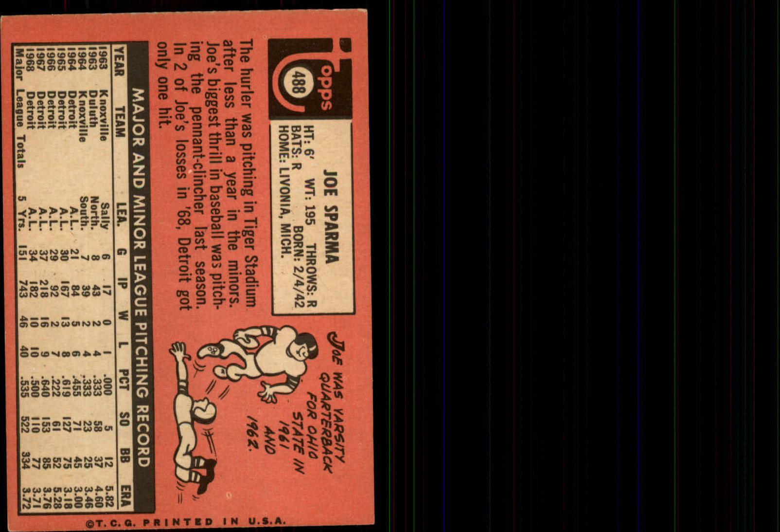 1969 TOPPS BASEBALL ASSORTED SINGLES U-PICK #377-512 - Picture 417 of 501