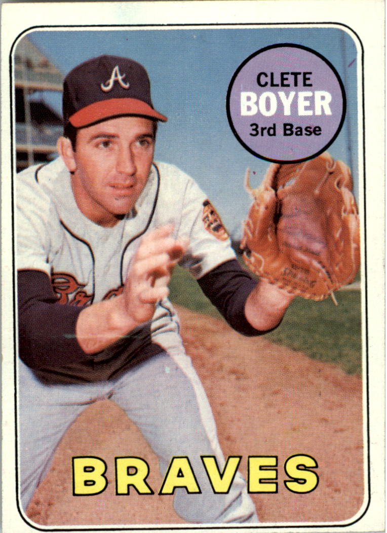 1969 Topps #489 Clete Boyer