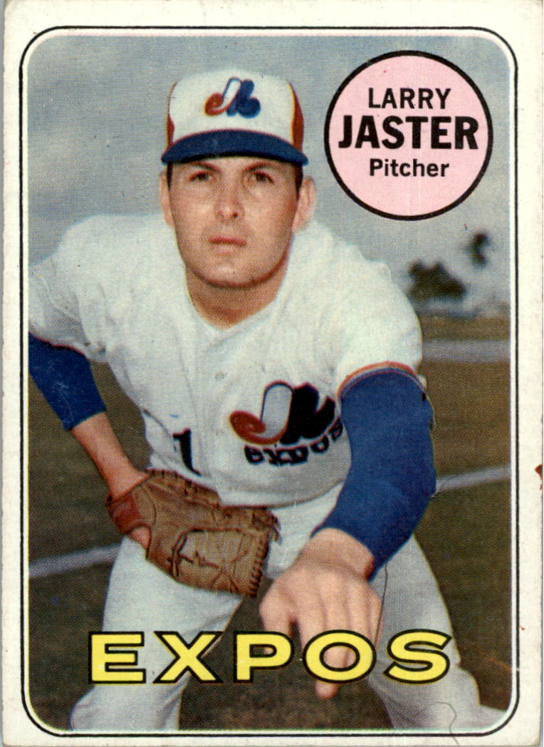1969 Topps #496 Larry Jaster