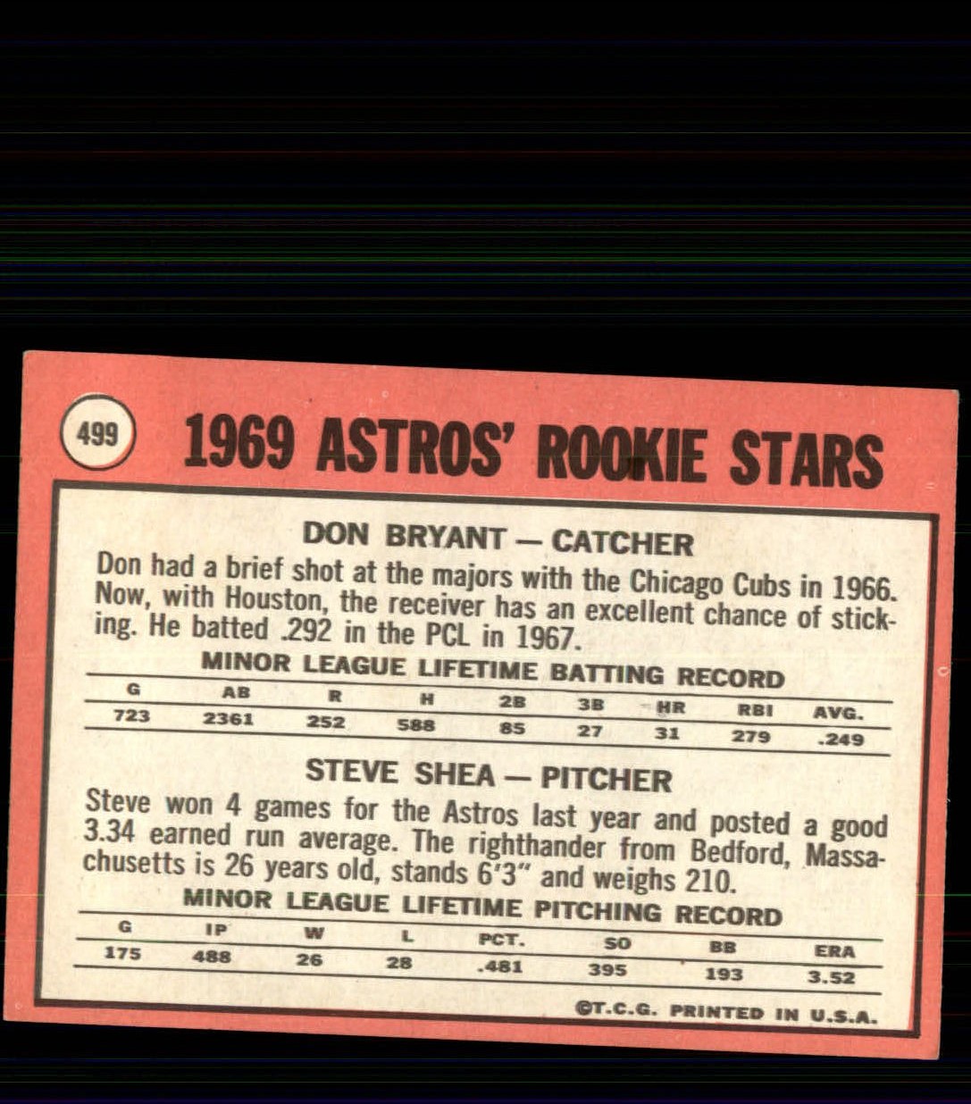 1969 TOPPS BASEBALL ASSORTED SINGLES U-PICK #377-512 - Picture 449 of 501