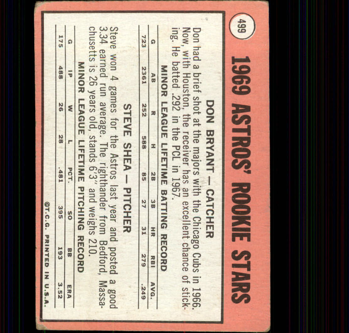 1969 TOPPS BASEBALL ASSORTED SINGLES U-PICK #377-512 - Picture 451 of 501