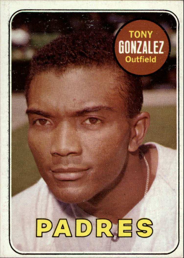 1969 Topps #501A Tony Gonzalez