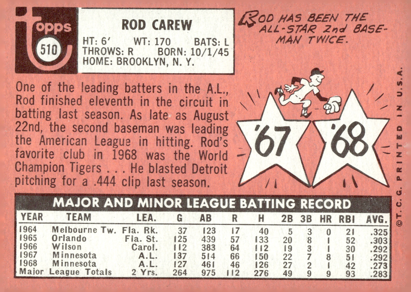 1969 TOPPS BASEBALL ASSORTED SINGLES U-PICK #377-512 - Picture 495 of 501