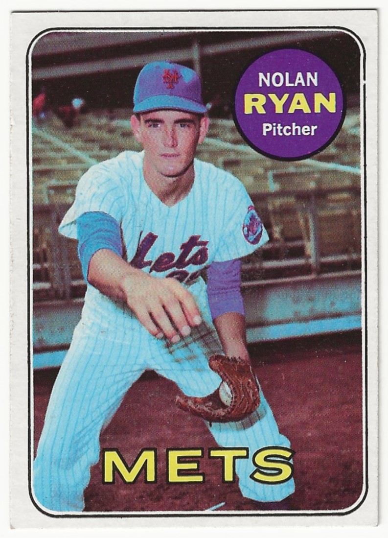 1969 Topps #533 Nolan Ryan