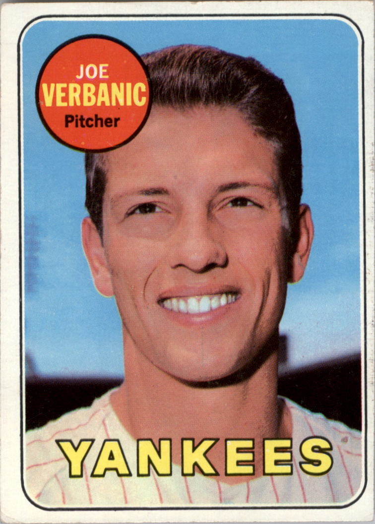 1969 Topps #541 Joe Verbanic