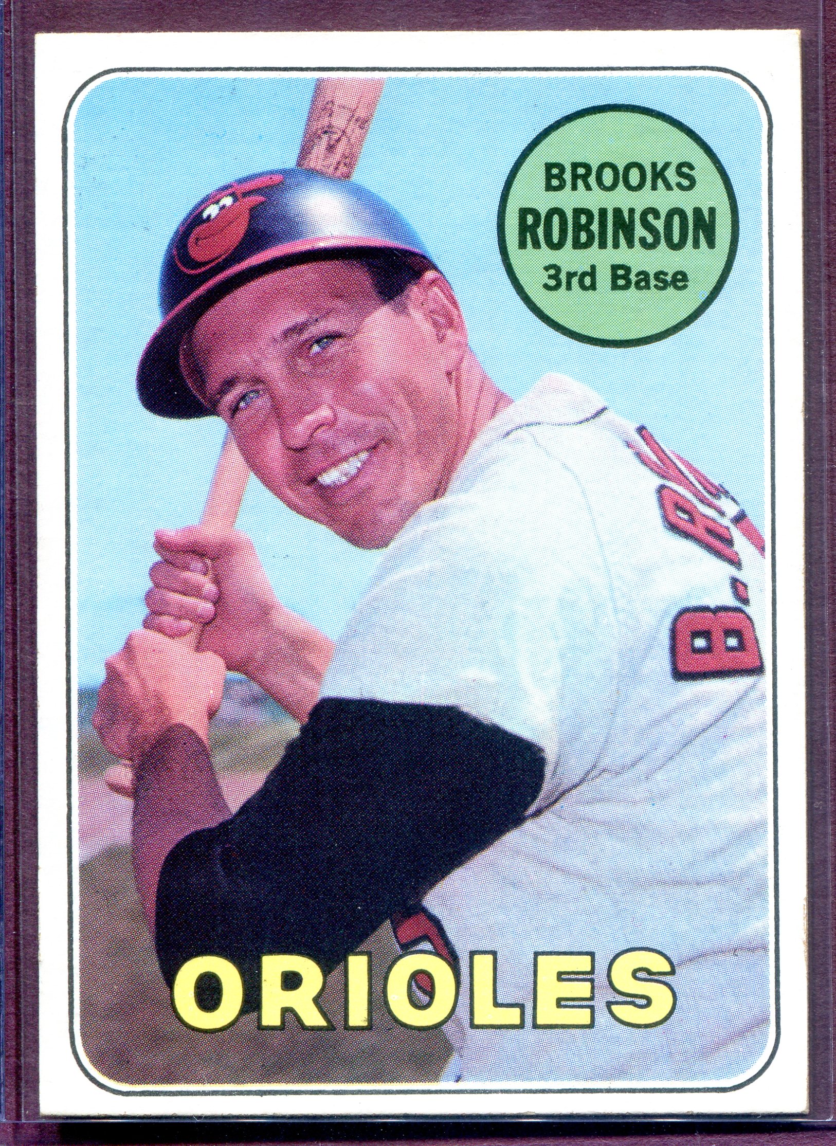 BROOKS ROBINSON 1969 Topps Baseball Card 550 Grade NM (B364) eBay
