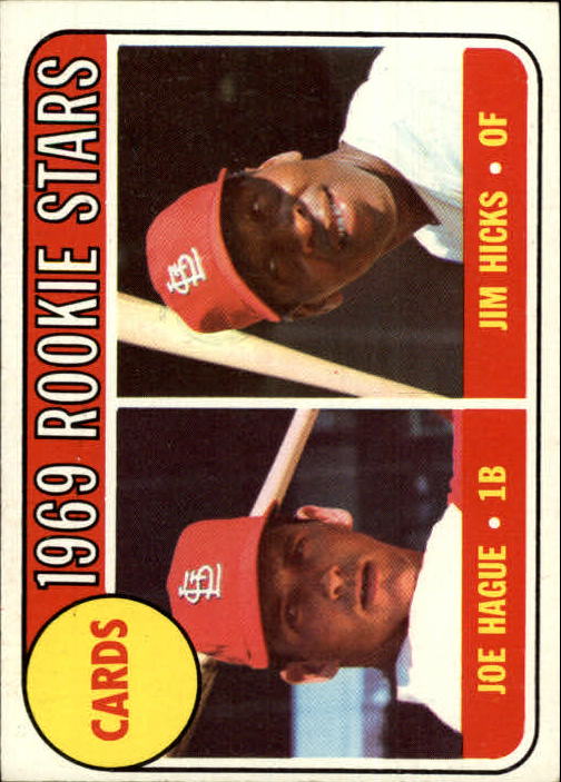 1969 Topps St. Louis Cardinals Baseball Card #559 Rookie/Hague/Hicks - VG-EX | eBay