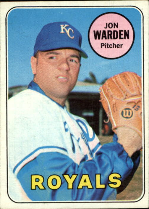 1969 Topps #632 Jon Warden RC
