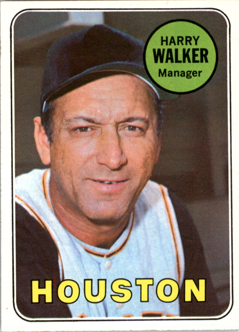 1969 Topps #633 Harry Walker MG