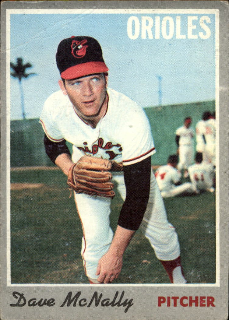 1970 Topps #20 Dave McNally