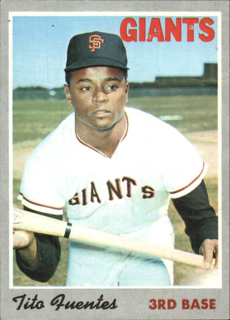 1970 Topps #42 Tito Fuentes - GOOD