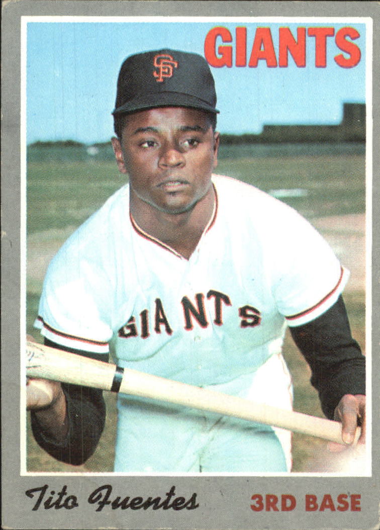 1970 Topps #42 Tito Fuentes - VG
