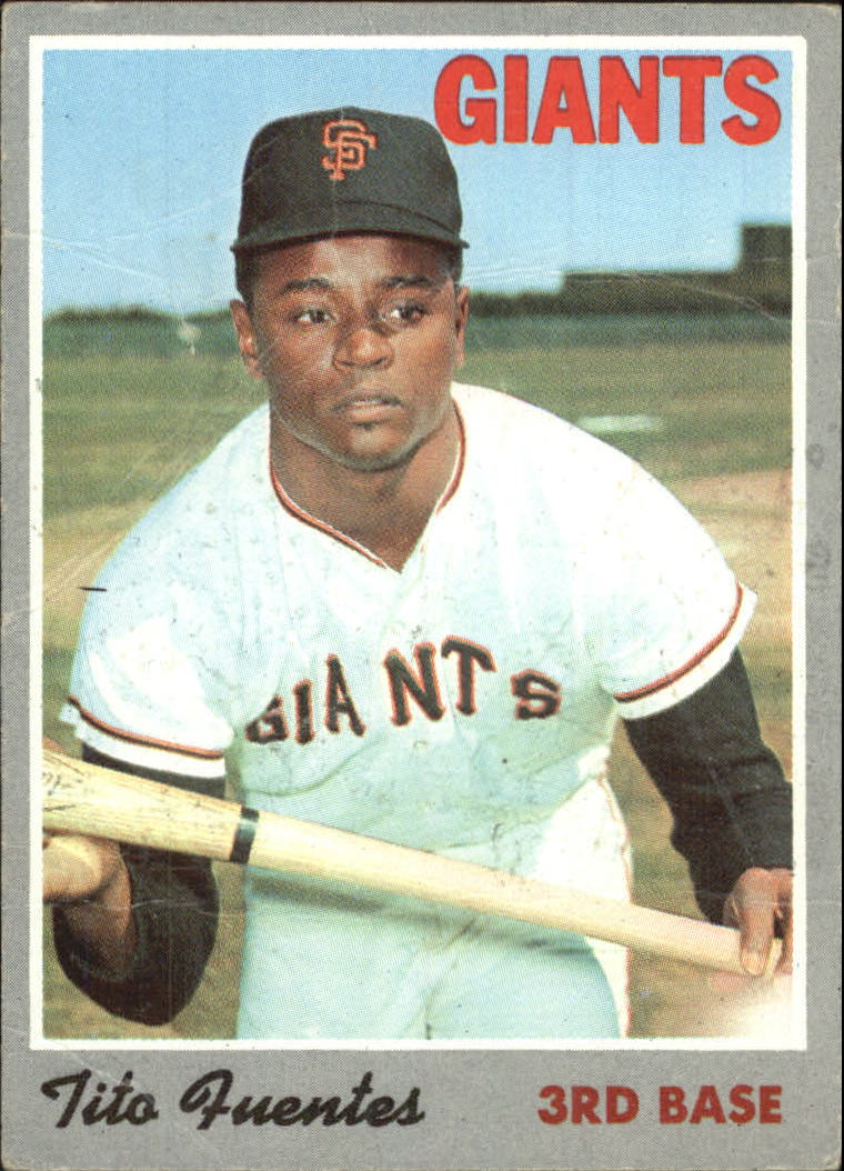 1970 Topps #42 Tito Fuentes - FAIR