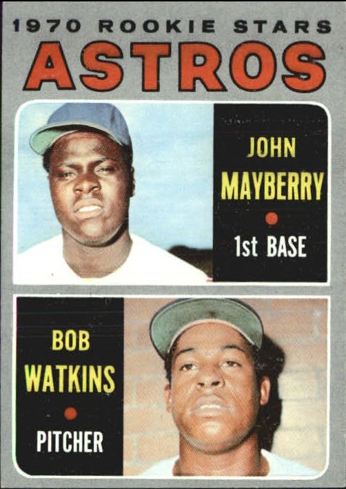 1970 Topps #227 Rookie Stars/John Mayberry RC/Bob Watkins RC