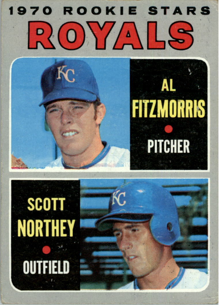 1970 Topps #241 Rookie Stars/Al Fitzmorris RC/Scott Northey RC